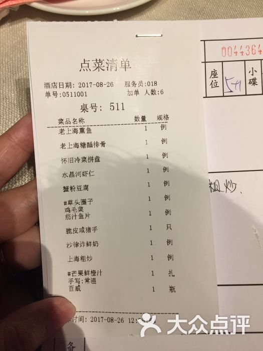 上海人家花様年华(虹口店)菜单图片 - 第4张