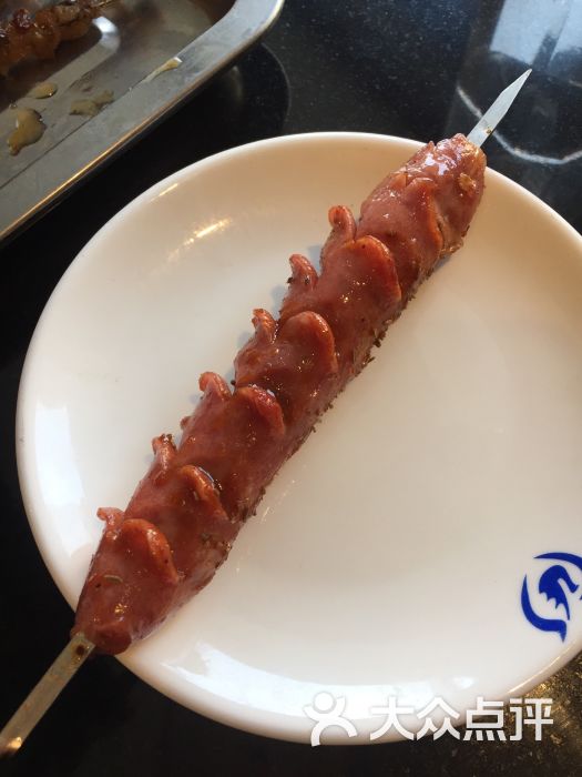 老道海鲜烧烤(二七广场店)烤台肠图片 - 第4张