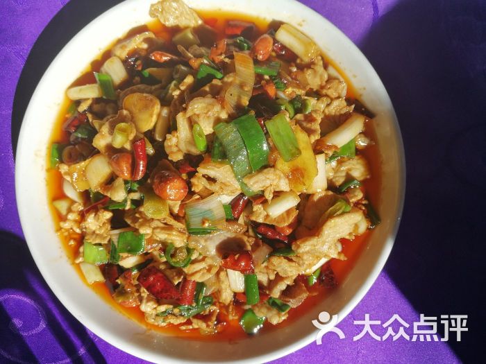 三道菜李家大院-宫爆肉图片-江川区美食-大众点评网