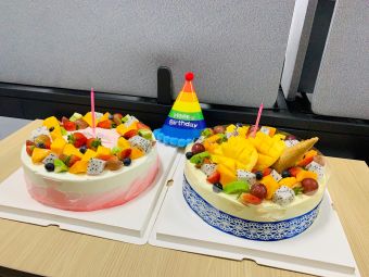 彩虹面包蛋糕