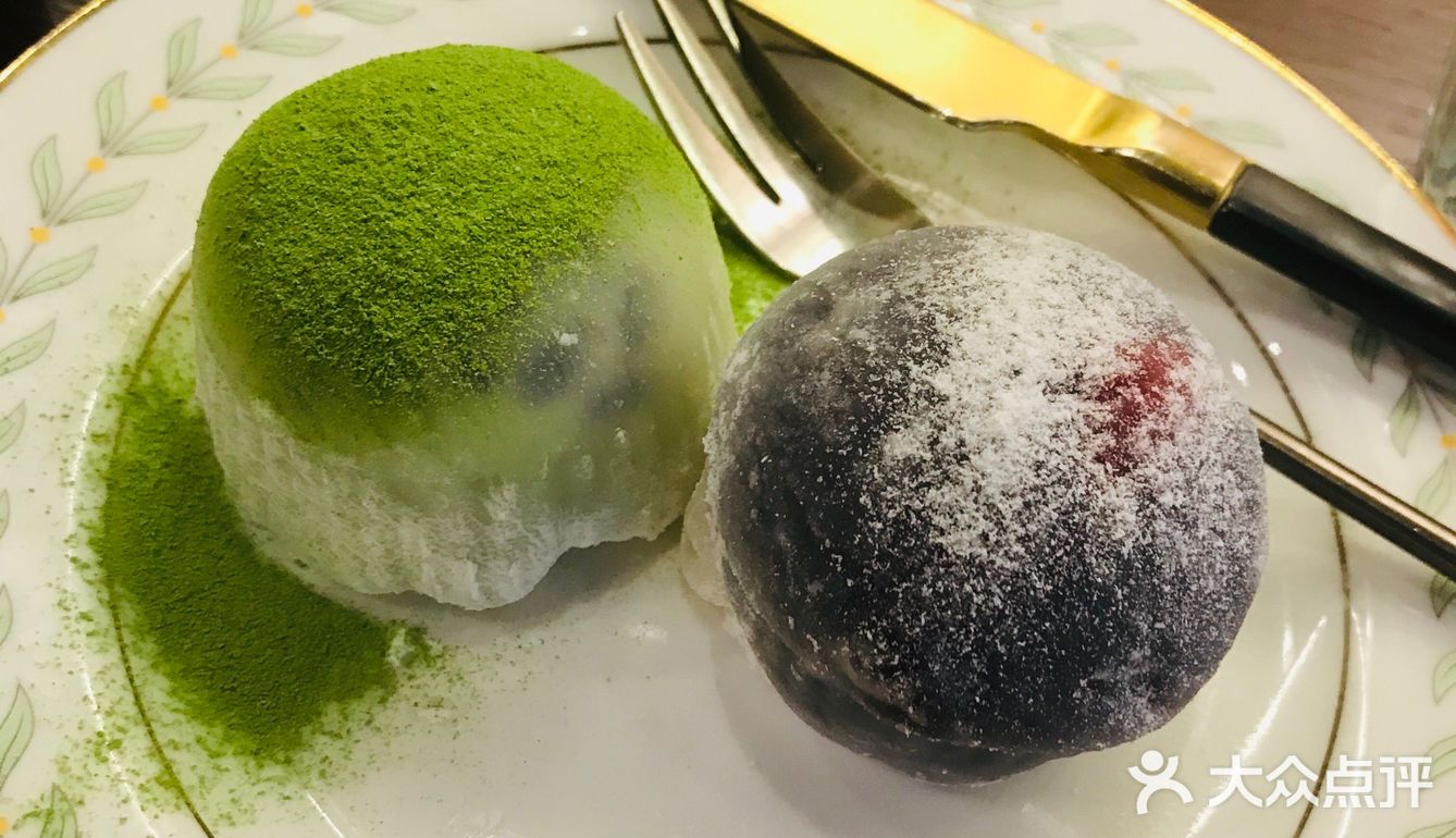 他家的抹茶大福,抹茶原味千层味道确实不错,在大连的朋友一定要来试试