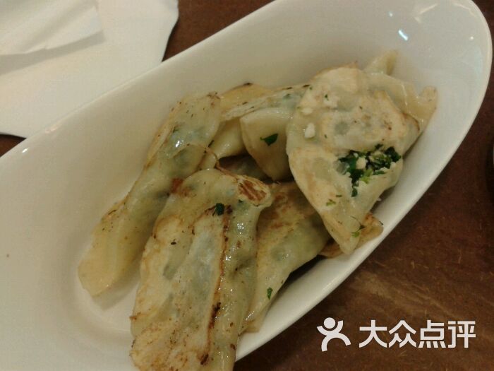 稻禧原创坊间美食活虾料理餐厅(义乌店)马兰头麦饺图片 - 第1张