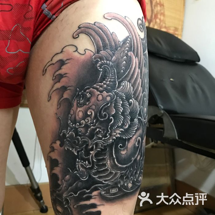 谛听刺青图片-北京纹身-大众点评网