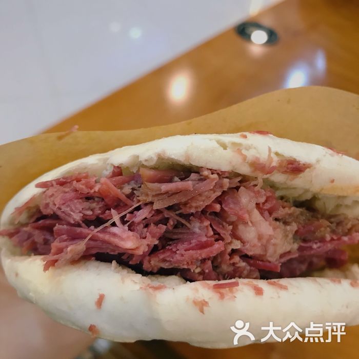 李老三腊牛肉夹馍(兵马俑店)-腊牛肉夹馍图片-西安