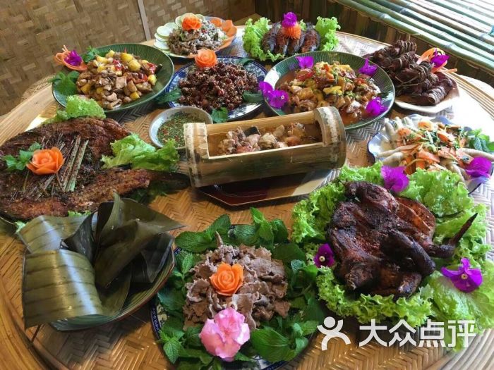 傣家香傣味·孔雀宴·手抓饭-图片-大理市美食-大众