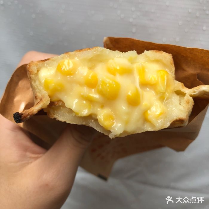 玉米芝士车轮饼