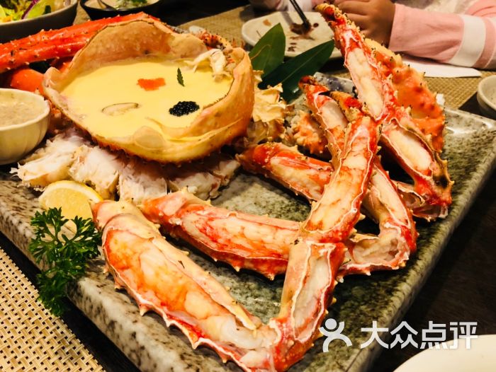蟹将军日本料理(星海广场店)烤帝王蟹图片 第8张