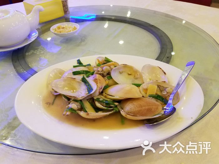 姜葱炒沙白