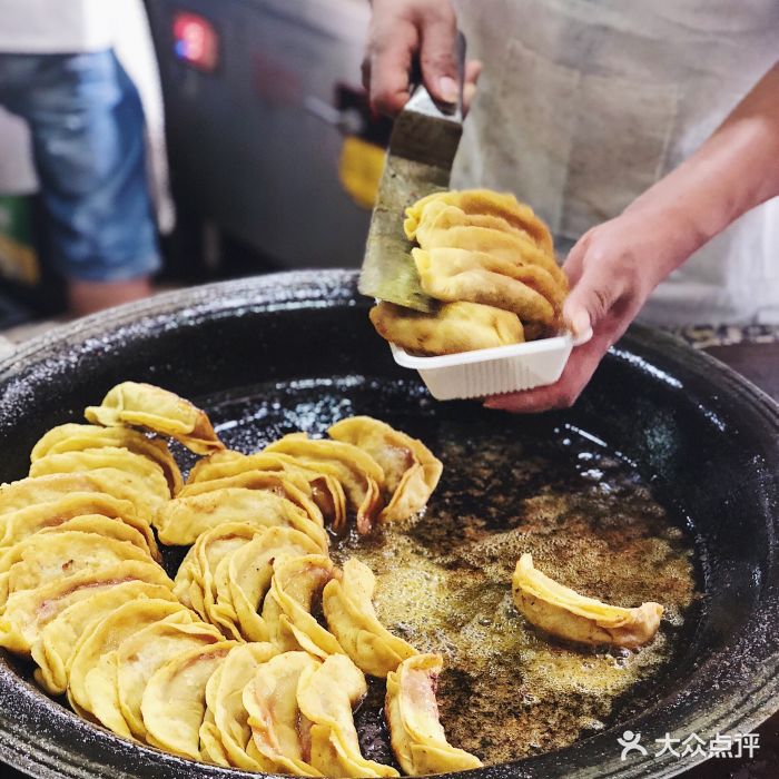 李记清真馆-牛肉锅贴-菜-牛肉锅贴图片-南京美食-大众