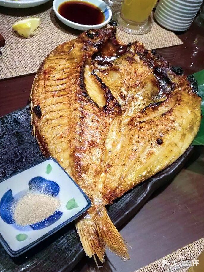 烤开边鱼