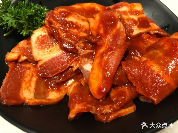 韩宫宴炭火烤肉(奥特莱斯店)特味酱五花图片 第250张