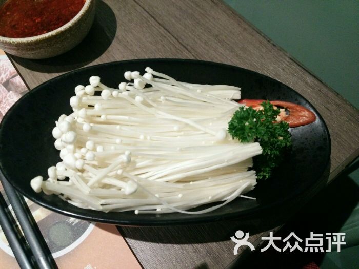 小辉哥火锅(大悦城店-金针菇图片-上海美食-大众点评网