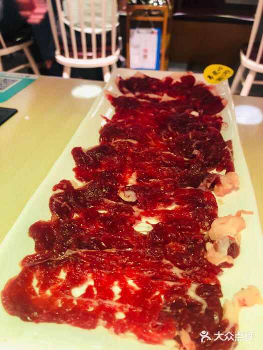 海银海记潮汕牛肉火锅(国贸店)吊龙心图片