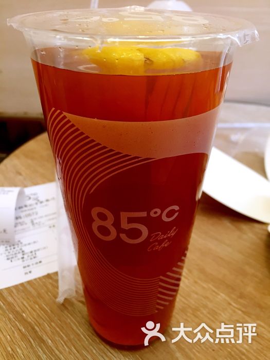 85℃(浆洗街店)一颗柠檬茶图片 - 第88张