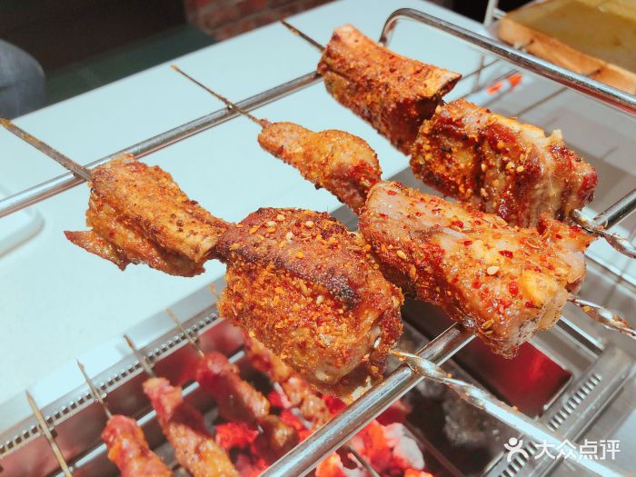 天池延边朝鲜族烤串·夜宵(瀚金佰集团店)鲜烤羊排图片 - 第924张