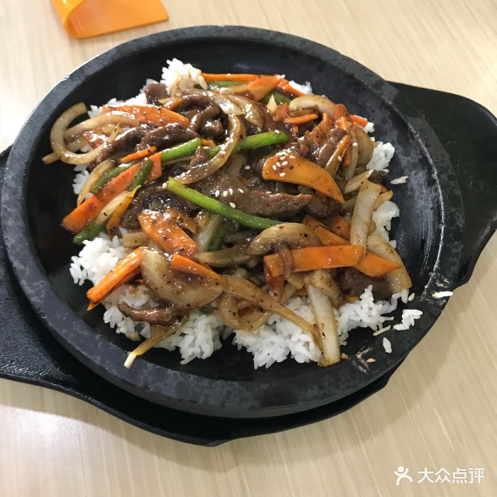 正一味韩国料理(新燕莎奥特莱斯店)黑椒牛柳石板饭图片 第47张