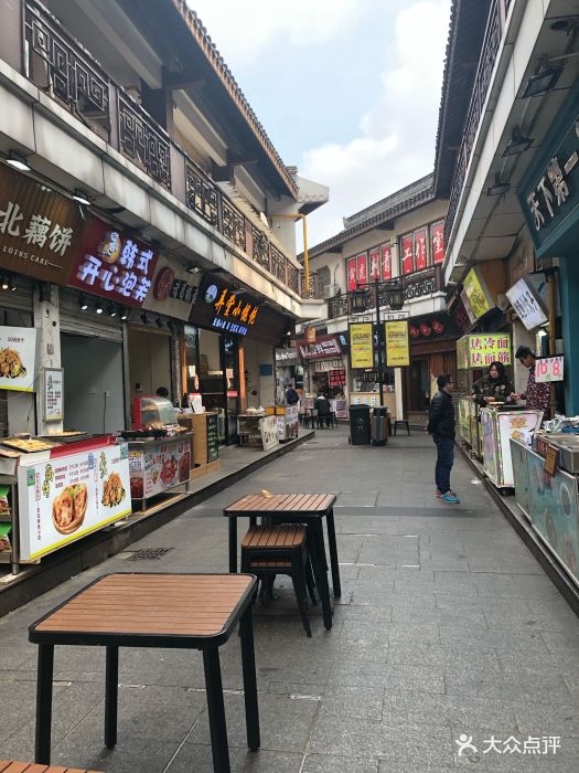 南门头上美食街图片