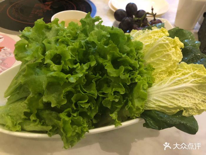 食潮汕头鲜牛馆-蔬菜拼盘图片-北京美食-大众点评网