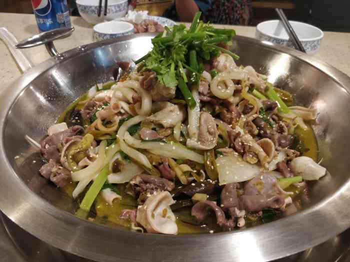 重庆黔江鸡杂-"第二次来青白江这家黔江鸡杂,因为想念