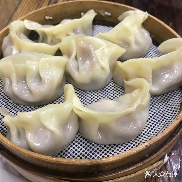 嵊州越乡美食鲜肉蒸饺图片