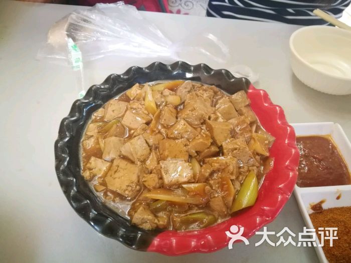 黑豆花鲜羊馆-葱烧黑豆腐图片-涞源县美食-大众点评网