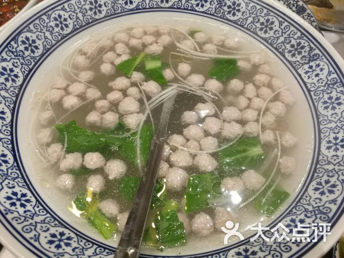 生汆丸子汤