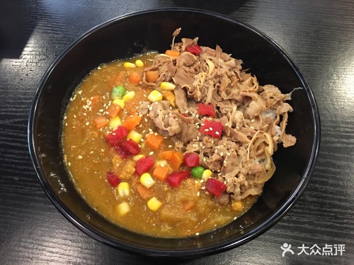 喜仕屋牛丼咖喱图片