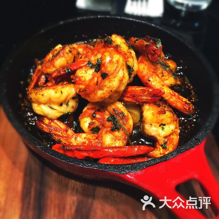 蒜香煎虾