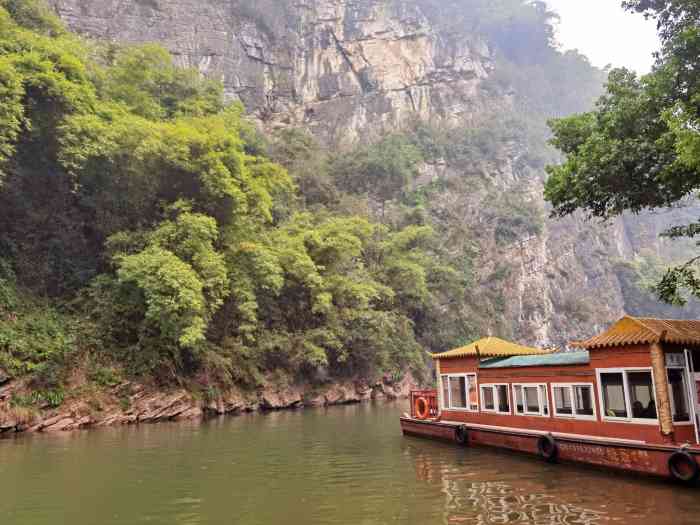 峡谷溶洞-"统景小三峡,不是巫山小三峡,这个是在统景.
