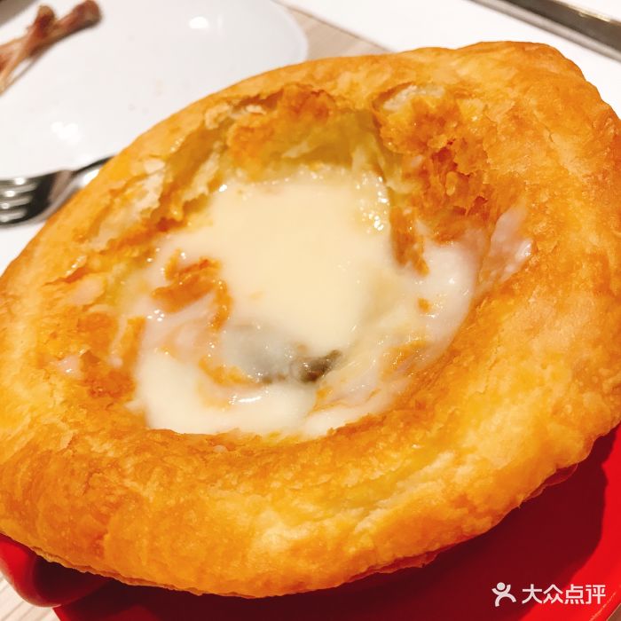 必胜客(奉贤宝龙城市广场店)酥皮奶油蛤蜊汤图片 第3张