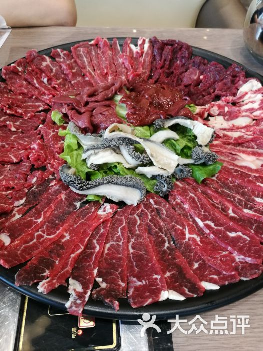 潮记潮牛.潮汕牛肉火锅专门店牛肉大拼盘图片 - 第4张