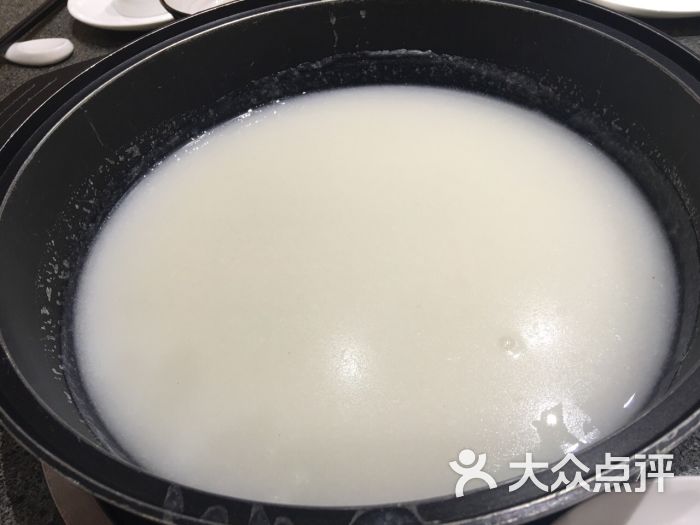 毋米粥米汤海鲜火锅-图片