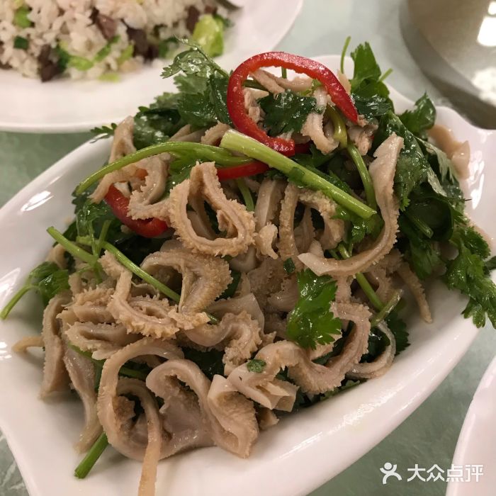 那达慕蒙古风味酒楼香油拌羊肚丝图片