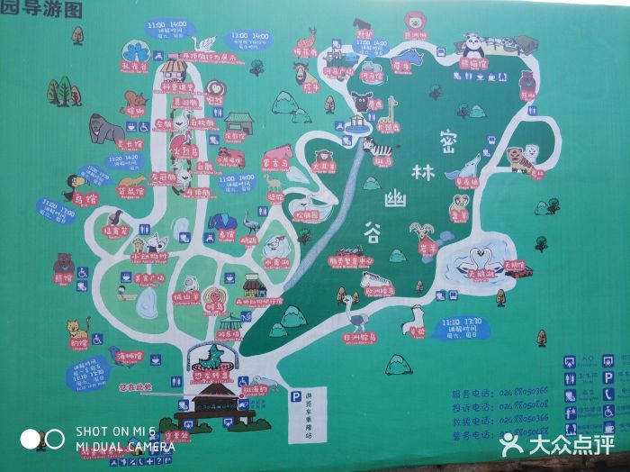 沈阳森林动物园地图图片 - 第44张