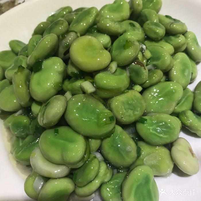 东东砂锅美食-葱油爆蚕豆-菜-葱油爆蚕豆图片-上海