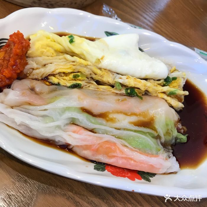 海鲜双拼肠粉