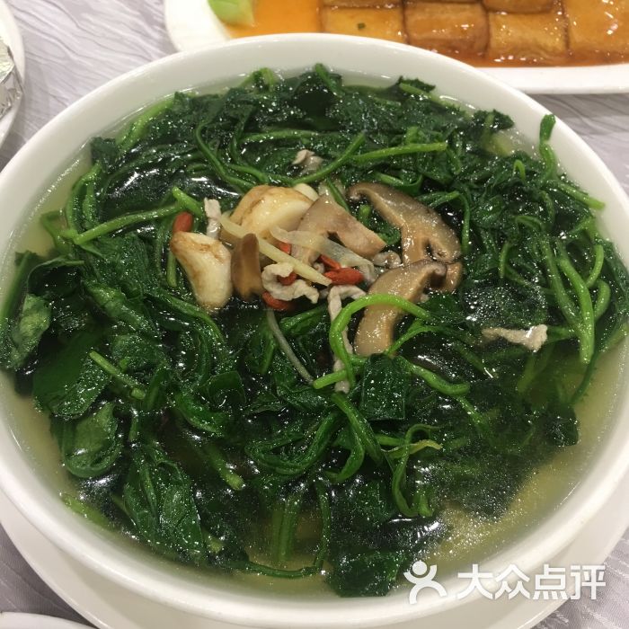 七叔家常菜(鲁班店)野菜汤图片 - 第4张