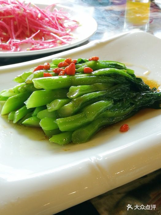 乐享海鲜美食餐厅(鼓楼店)豉油皇菜心图片