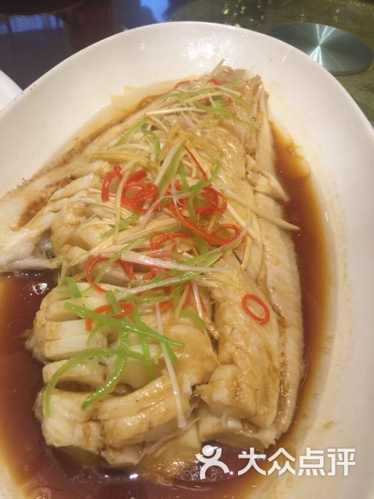 清蒸深海鲽鱼身