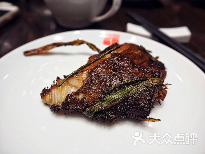 葱烤鸦片鱼