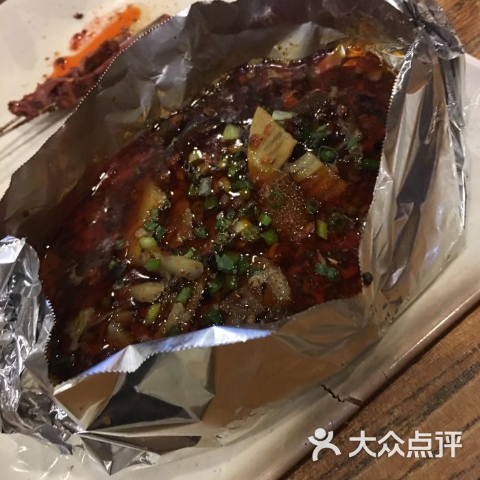 锡纸毛肚