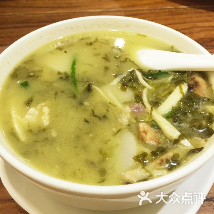 缸鸭狗汤团店(天一广场店-雪菜年糕图片-宁波美食-大众点评网