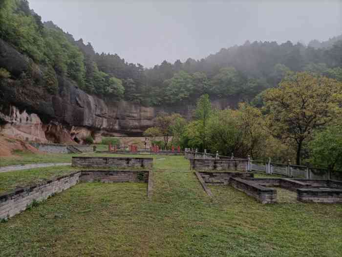 玉华宫景区-"还不错,景区很大,天很蓝,空气很好,有一.