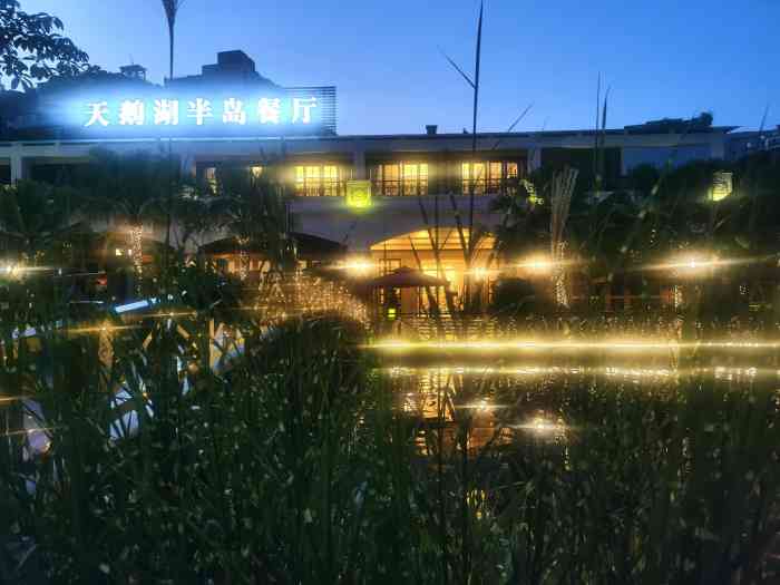 天鹅湖半岛餐厅-"口味和环境都是非常非常不错的哈!