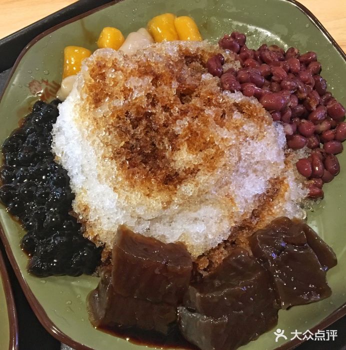 黑糖粉粿冰