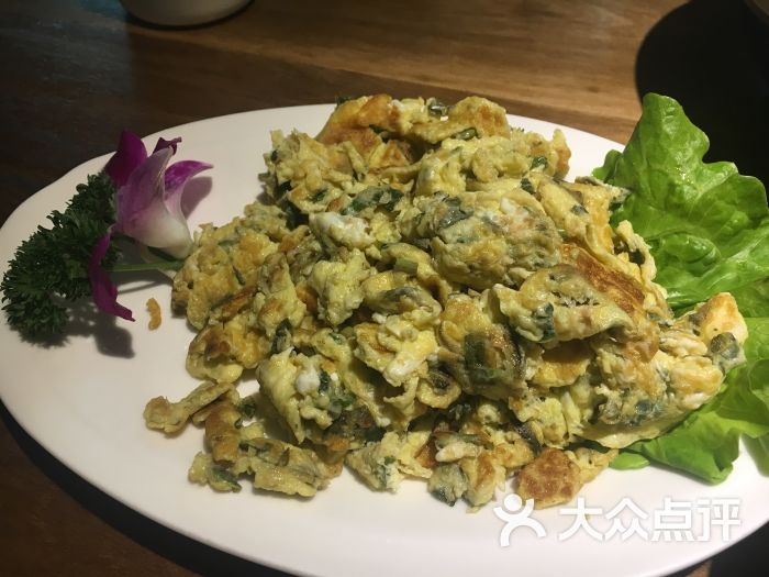 香椿头炒土鸡蛋