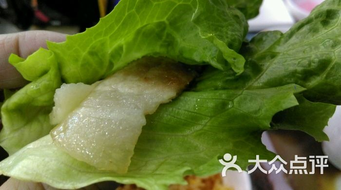 生菜包五花肉
