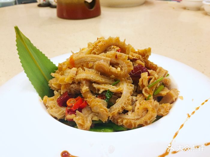 麻辣金钱肚丝