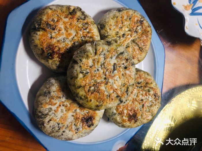 秀珍农家饭庄蒿子馍馍图片