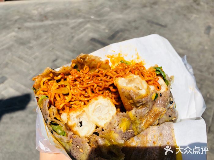 良首煎饼(和信摩尔店)火鸡面煎饼图片